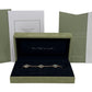 2018 Van Cleef & Arpels Alhambra 5 Motif MOP 18K Yellow Gold Bracelet Box Papers