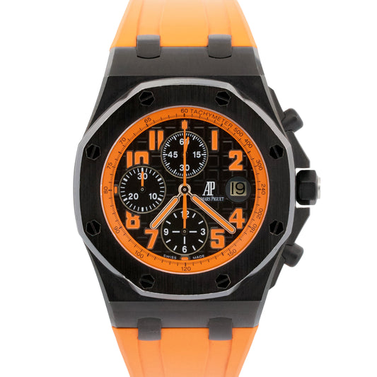 Audemars Piguet Royal Oak Offshore 26170ST Volcano Orange Black Rubber Watch