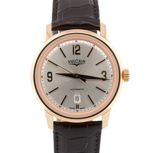 2021 PAPERS Valcain 50's President Classic 42mm SILVER 18K Gold 560556.307L BOX