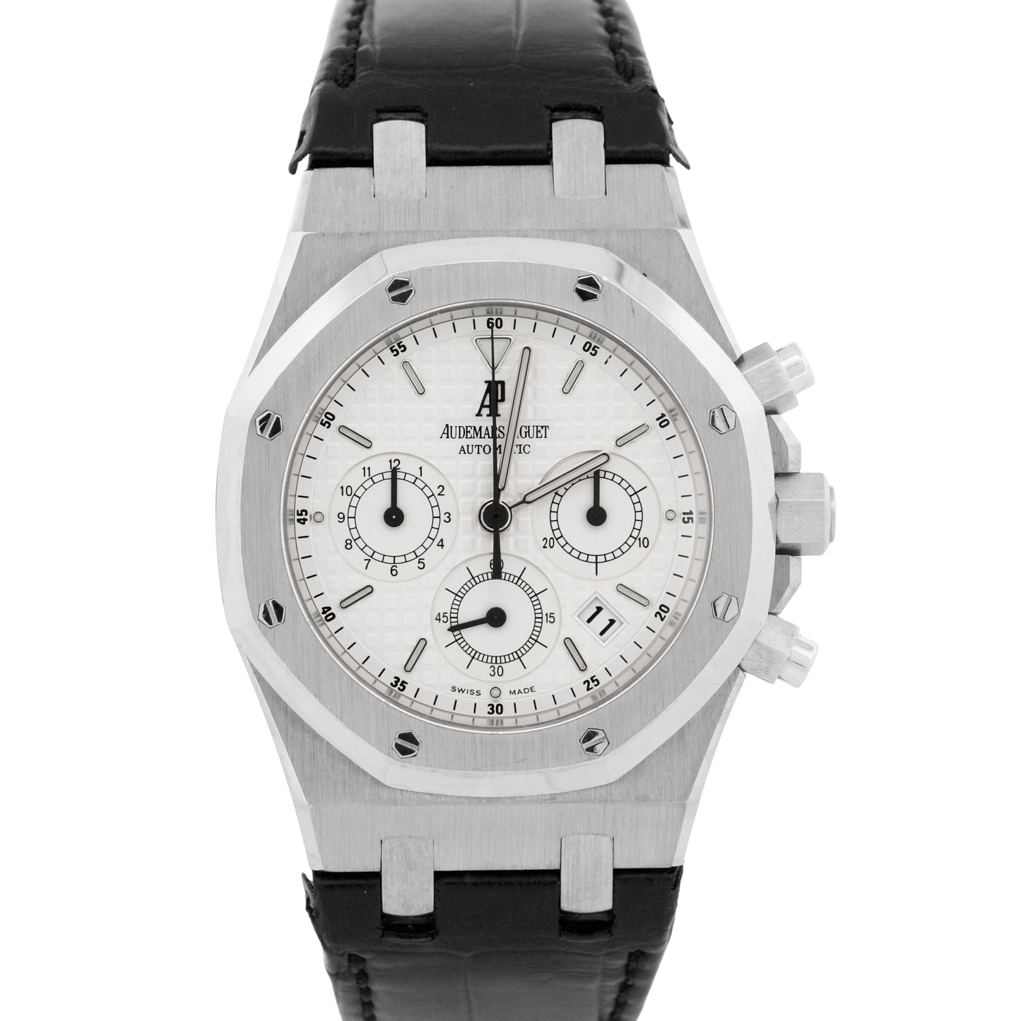 Audemars Piguet Royal Oak Chronograph WHITE 18K Gold 39mm 26022BC.OO.D002CR.01