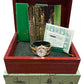 1998 PAPERS Rolex Day-Date President WHITE ROMAN 18K Yellow Gold 36mm 18238 BOX