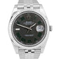 MINT 2023 Rolex DateJust 41 WIMBLEDON Rhodium 18K Steel Fluted JUBILEE 126334