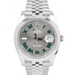 BRAND NEW 2024 PAPERS Rolex DateJust 41 WIMBLEDON Steel 41mm JUBILEE 126300 BOX