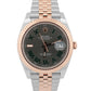 2025 PAPERS Rolex DateJust 41mm WIMBLEDOM Rhodium 18K Steel JUBILEE 126331 BOX
