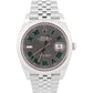 2023 PAPERS Rolex DateJust 41 WIMBLEDON 18K Gold 41mm JUBILEE 126334 Watch BOX
