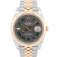 MINT PAPERS Rolex DateJust 41mm WIMBLEDON 18K Gold JUBILEE Fluted 126333 BOX