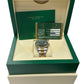 PAPERS Rolex Datejust II 2 WIMBLEDON Rhodium 18K OYSTER Steel 41mm 116333 BOX