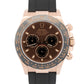 2023 PAPERS Rolex Daytona CHOCOLATE 18K Gold 116515 40mm Oysterflex BOX