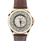 Patek Philippe World Time Complications SILVER 18K Rose Gold 39.5mm 5130R Watch