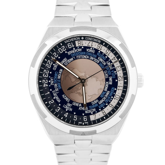 Vacheron Constantin Overseas WORLD TIME 43.5mm Stainless Steel Automatic 7700V