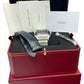 2024 PAPERS Cartier Santos 39.8mm BLUE 4072 WSSA0071 Stainless Steel Watch BOX