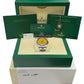 2021 Rolex Oyster Perpetual 124300 Yellow Stainless Steel 41mm Watch Box Papers