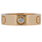 Cartier Love Ring Size 54 Diamond 18K Rose Gold