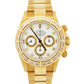 1999 TOP CONDITION PAPERS Rolex Daytona FACTORY BAGUETTE 18K GOLD 16568 BOX