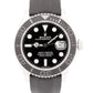 2021 PAPERS Rolex Yacht-Master BLACK 18K White Gold Oysterflex 42mm 226659 BOX