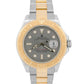 Rolex Yacht-Master 40mm SLATE Two-Tone 18K Yellow Gold REHAUT Steel Watch 16623