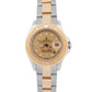 2003 PAPERS Ladies Rolex Yacht-Master 29mm CHAMPAGNE 169623 18K Gold Steel BOX