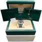 2021 PAPERS Rolex Yacht-Master Steel Platinum RHODIUM 40mm 126622 YM1 Watch BOX