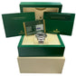 2013 PAPERS Rolex Yacht-Master BLUE Platinum Stainless Steel 40mm 116622 BOX