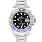 Rolex GMT-Master II Blue Black BATMAN Ceramic Steel 40mm Watch 116710 BLNR