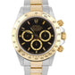 1995 PAPERS Rolex Daytona Cosmograph ZENITH 40mm BLACK 18K Yellow Gold 16523 B+P