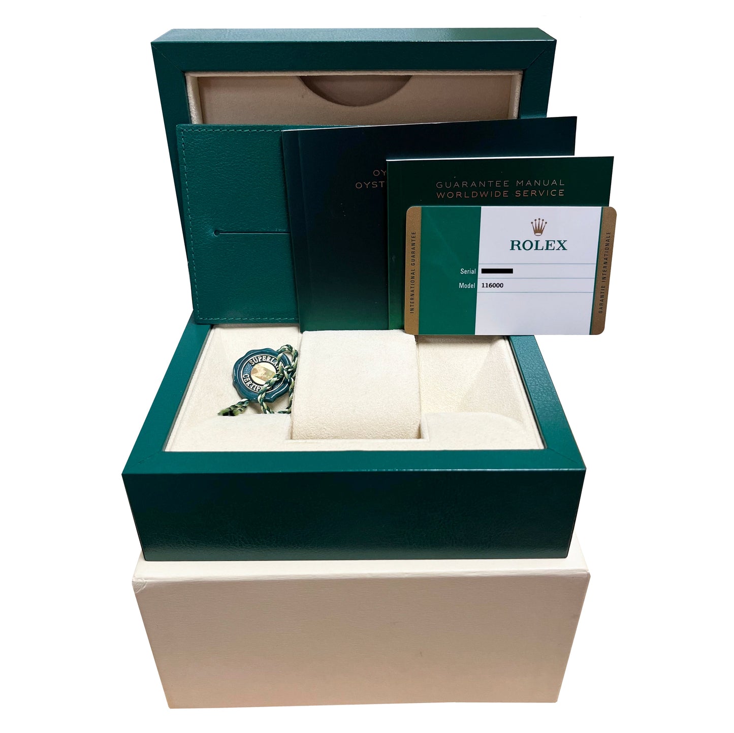 2019 Rolex Oyster Perpetual PAPERS 36mm Black Stainless Steel Watch 116000 B+P