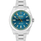 BRAND NEW 2022 Rolex Milgauss Z-Blue Green 40mm 116400 GV Stainless Steel Watch
