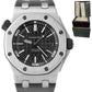2011 Audemars Piguet Royal Oak Offshore Diver Black 15703ST.OO.A002CA.01 Watch