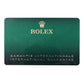 2022 Rolex DateJust 36mm Black Stainless Steel Jubilee Watch 126200 CARD