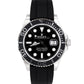 Rolex Yacht-Master PAPERS 18K White Gold Oysterflex Black 42mm Watch 226659 B+P