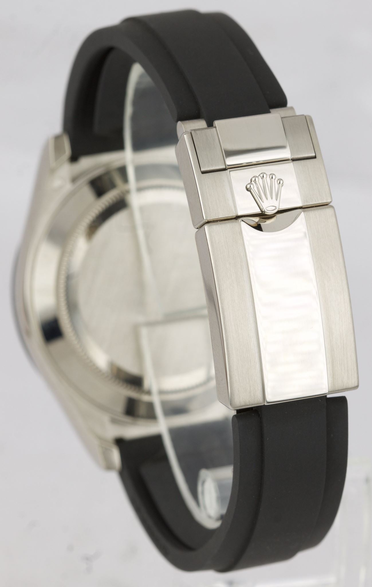 MINT 2020 Rolex Daytona White Gold Silver Black 40mm Watch 116519 LN BOX CARD