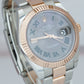 2021 Rolex DateJust Wimbledon Rose Gold Steel Two-Tone Oyster 126331 41mm Watch
