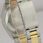 Rolex Date 15223 34mm Champagne 18K Two-Tone Gold Steel Oyster Watch DateJust