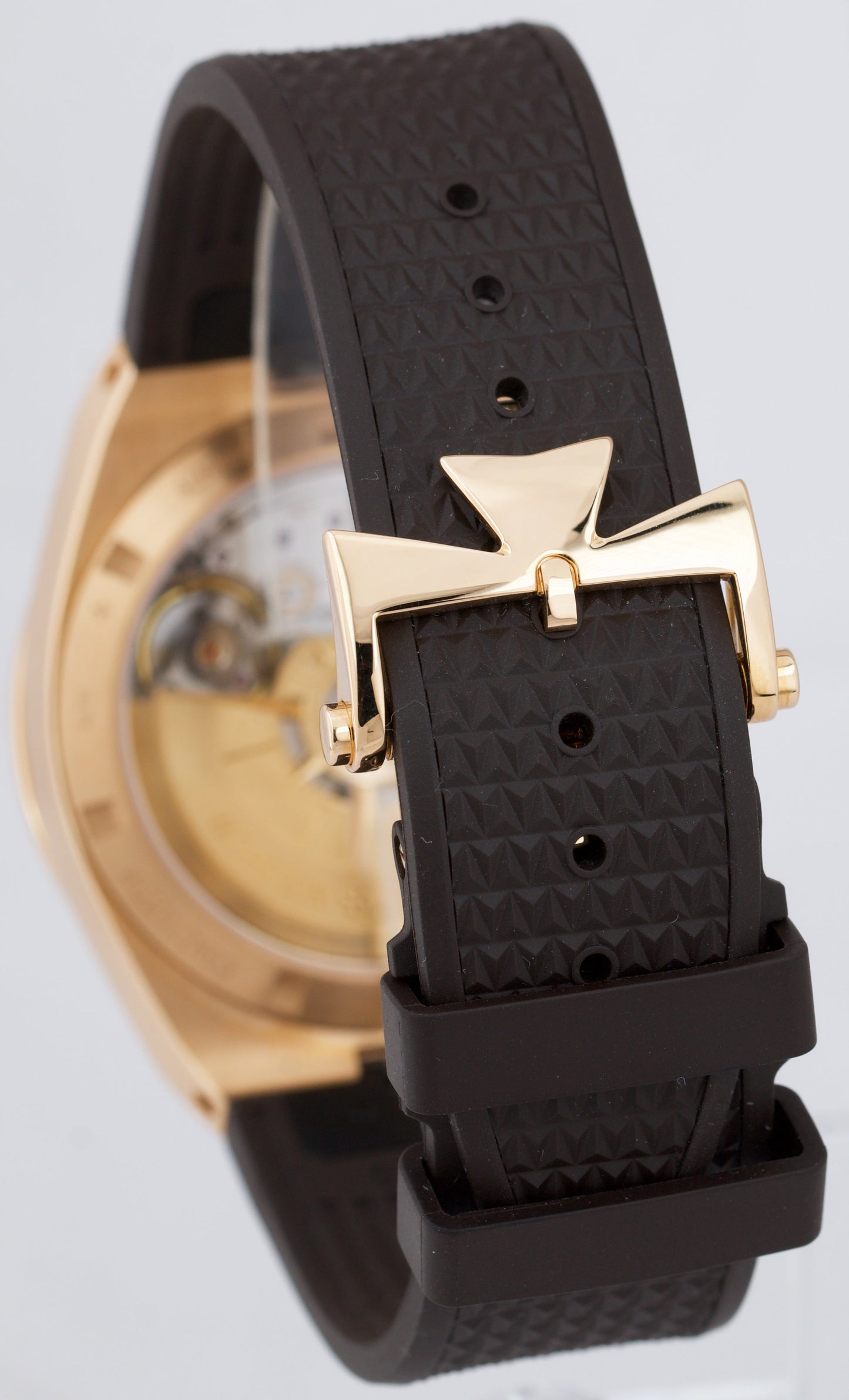 2022 Vacheron Constantin Overseas Rose Gold Silver 41mm Watch 4500V / 000R-B127