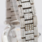 Cartier Pasha Black 38mm DIAMOND 18K White Gold Steel Automatic Date Watch 2353