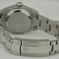 Ladies Rolex DateJust 26mm Silver Roman Dial Stainless Steel Oyster Watch 179160