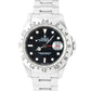 1997 Rolex Explorer II Black Stainless Steel GMT 40mm Automatic Watch 16570 B+P