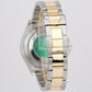 Rolex Yacht-Master 16623 White 18K Two Tone Yellow Gold 40mm Steel Date Watch