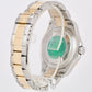 Rolex Yacht-Master 16623 White 18K Two Tone Yellow Gold 40mm Steel Date Watch