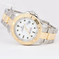 Rolex Yacht-Master 16623 White 18K Two Tone Yellow Gold 40mm Steel Date Watch
