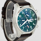 IWC Pilot's Watch Chronograph Green Stainless Steel 41mm Watch IW388103 CARD