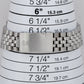 UNPOLISHED Rolex DateJust Silver Diamond Dial Stainless Steel 36mm Watch 16014