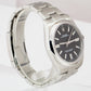 JULY 2022 Rolex Oyster Perpetual 41mm BLACK Stainless Steel Watch 124300 CARD
