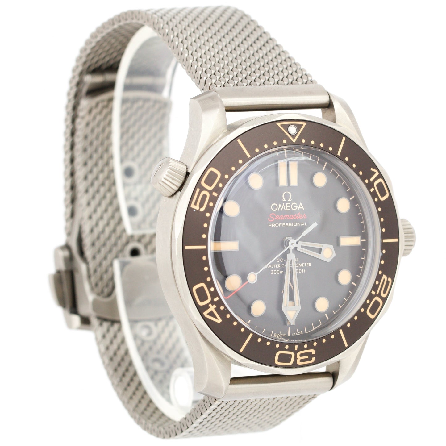 2021 NO TIME TO DIE OMEGA Seamaster 007 Titanium 210.90.42.20.01.001 42mm Watch