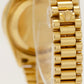 Ladies Rolex DateJust President 69178 26mm DIAMOND Champagne 18K Gold Watch