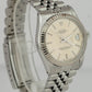 Rolex DateJust 31mm Silver Midsize Silver Stainless Steel Jubilee Watch 68274