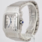 Cartier Santos Galbee XL Stainless 32mm White Roman Numeral Watch 2823 W20098D6