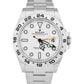 2021 Rolex Explorer II 42mm Polar White Stainless GMT Date Watch 226570 BOX CARD
