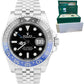 2019 Rolex GMT-Master II Batman Black Blue Jubilee 126710 BLNR 40mm Watch