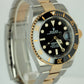 2022 Rolex Submariner Date 41mm Ceramic Two-Tone Gold Black Watch 126613 LN B+P